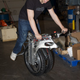 Illustration for article titled Uno: a Unicycle-Motorbike-Segway Hybrid